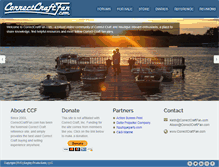 Tablet Screenshot of correctcraftfan.com